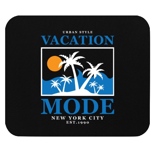 SUMMER VACATION Cool Mouse Pads