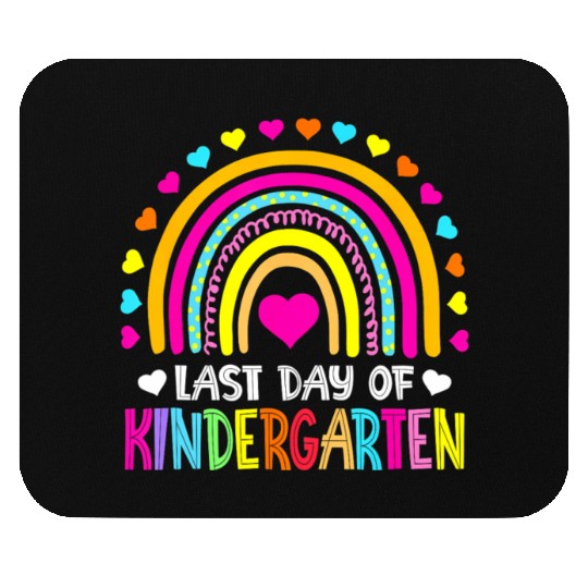 Last Day of Kindergarten Graduation Teacher Studen Mouse Pads