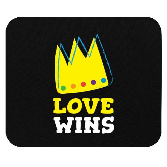 Pride Mouse Pads Women Men LGBTQ Rainbow Mouse Pads Love