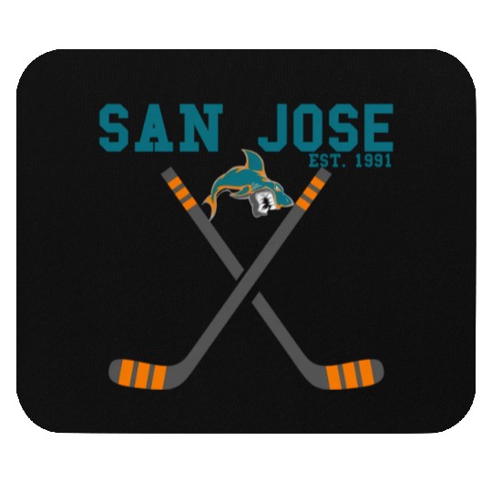 San Jose Sports Team Est 1991 Novelty Athletic Mouse Pads