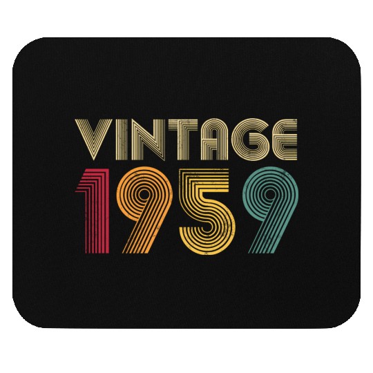 64Th 1959 Mom Dad Mouse Pads