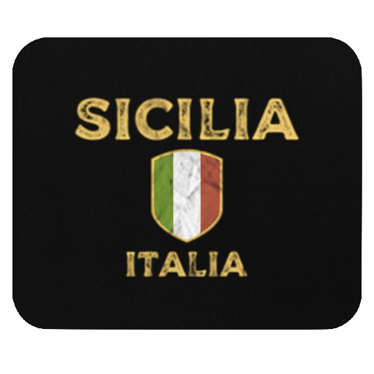 Sicilia Italia - Sicily Italy Mouse Pads