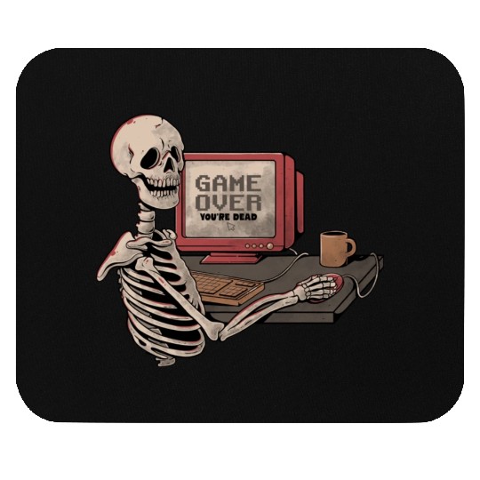 Funny Geek Skeleton Gift Mouse Pads