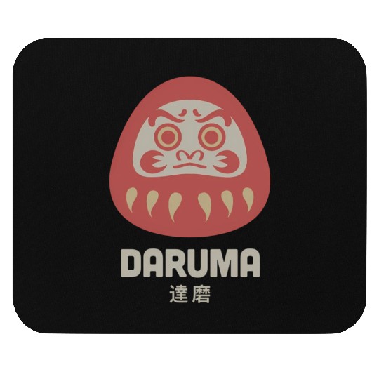Daruma Doll Japan Zen Buddhism Daruma Mouse Pads