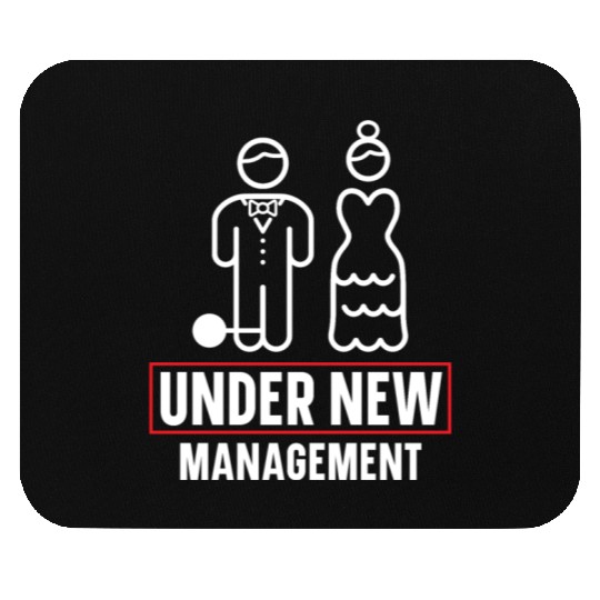 Bride And Groom Wedding Day Marriage Just Married Mouse Pads