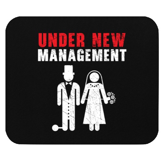 Bride And Groom Wedding Day Marriage Just Married Mouse Pads