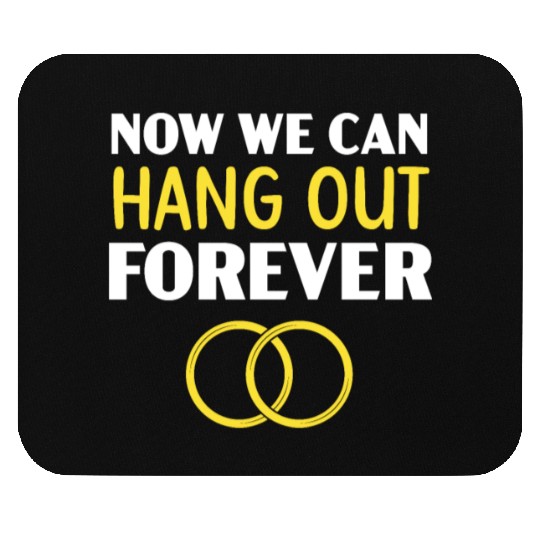 Bride And Groom Wedding Day Marriage Just Married Mouse Pads