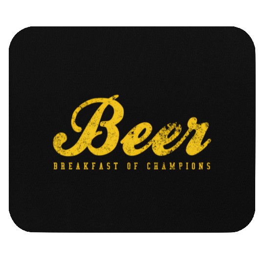 Beer Breakfast Of Champions Inred Mouse Pads