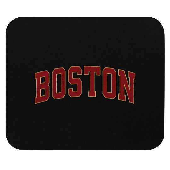 Boston Massachusetts Ma Athletic Sports Mouse Pads