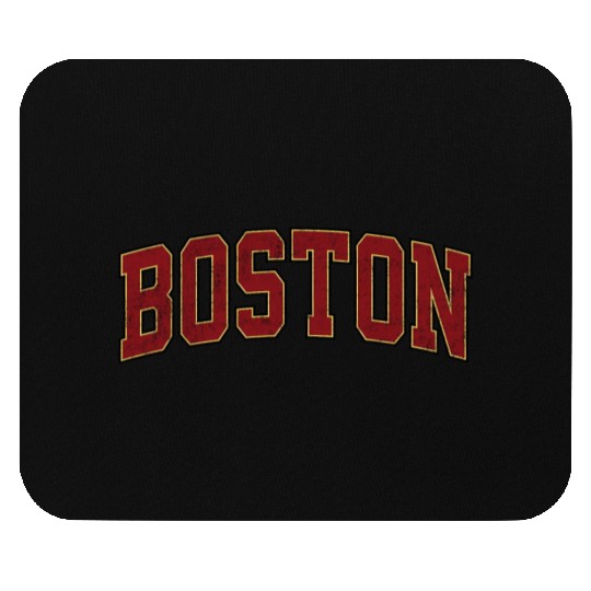 Boston Massachusetts Ma Athletic Sports Mouse Pads