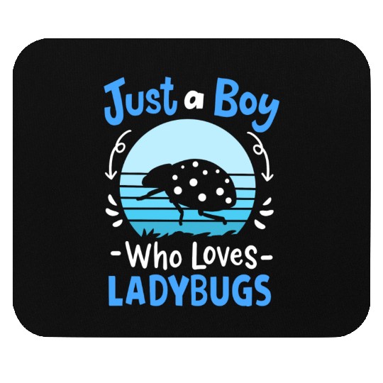 Ladybug Insect Ladybug Lover Retro Mouse Pads