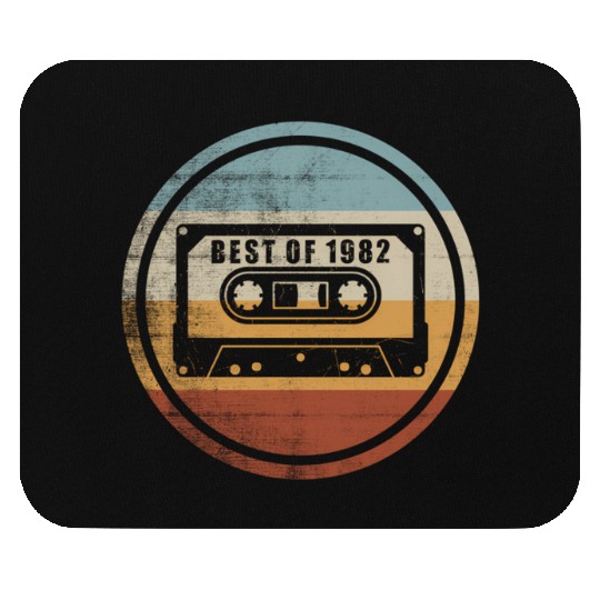 40 Best Of 1982 Cassette Tape Mouse Pads