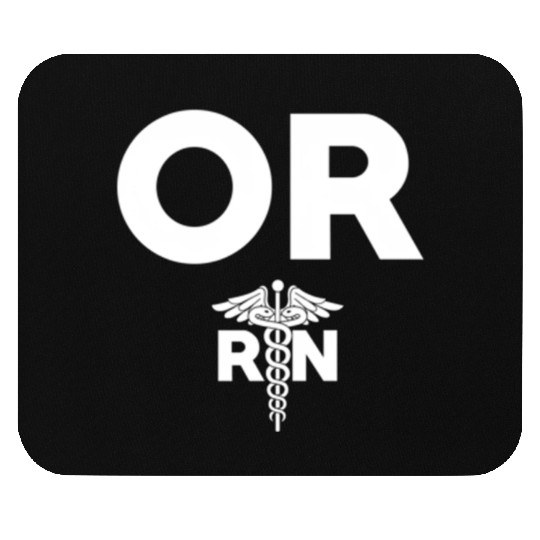 Operating Room Registered Nurse Hotal Rn Staff Mouse Pads