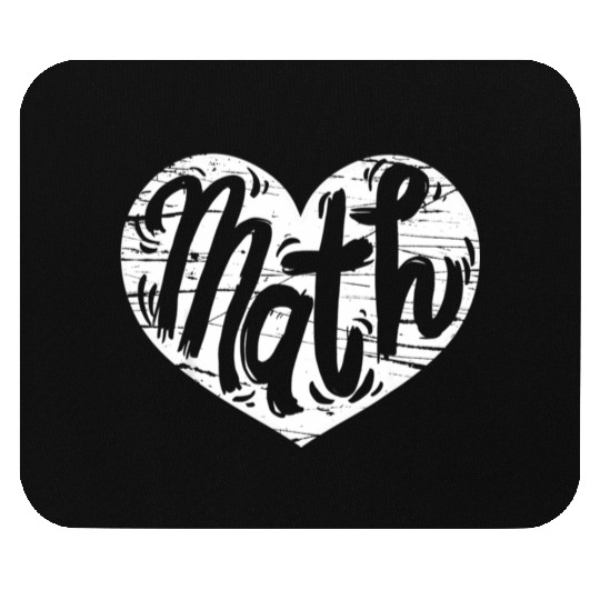 Math Heart Math Teacher He Mouse Pads