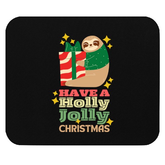 Have A Holly Jolly Christmas Mouse Pads