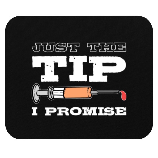 Just The Tip Blood Donor Medical Phlebotomist Gift Mouse Pads