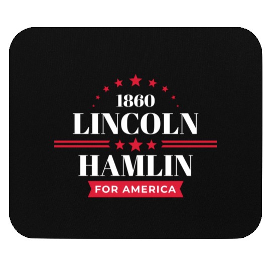 Abe Lincoln 1860 Republican Campaign Mouse Pads
