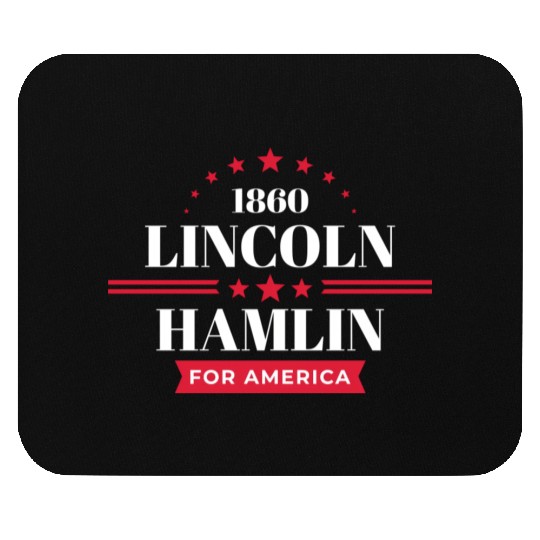 Abe Lincoln 1860 Republican Campaign Mouse Pads