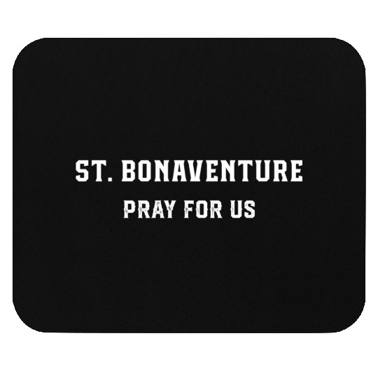 St Bonaventure Religious Catholic Saint Mouse Pads