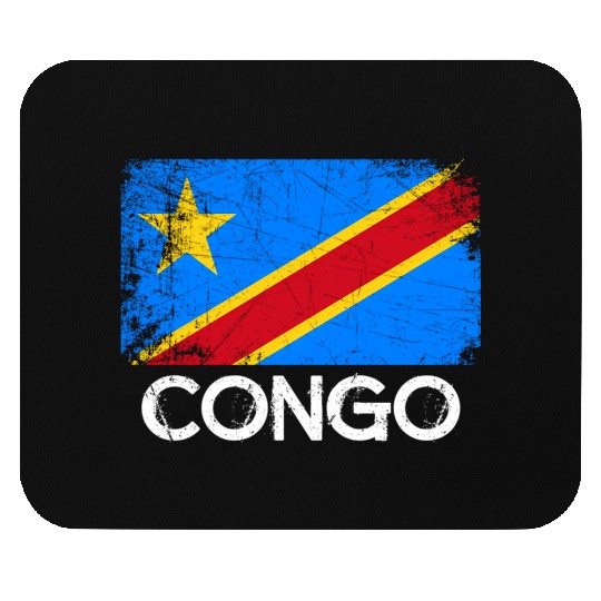 Congolese Flag Made In Congo Mouse Pads