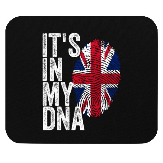 It'S In My Dna Uk Union Jack England Flag Eu Mouse Pads