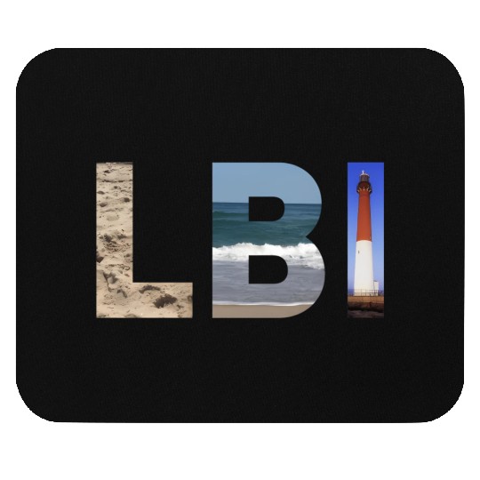 Lbi Long Beach Island Nj Photo Beach Ocean Mouse Pads