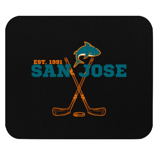 San Jose Est 1991 Sports Team Novelty Athletic Mouse Pads