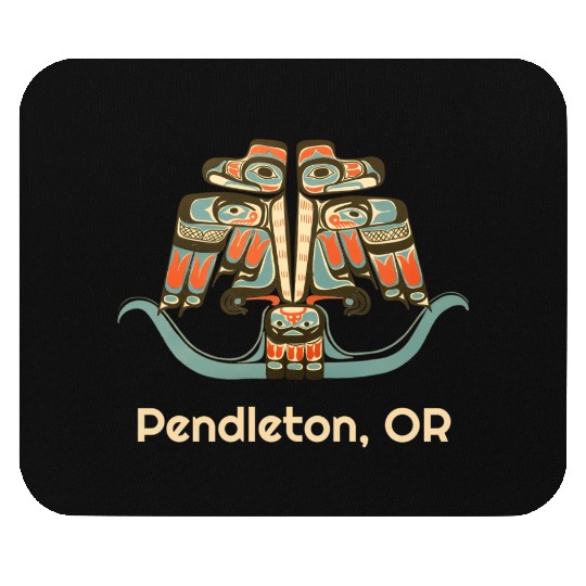 Pendleton Oregon Thunderbird Nw Native American Mouse Pads