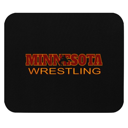 Minnesota Wrestling Freestyle Wrestler State Mouse Pads