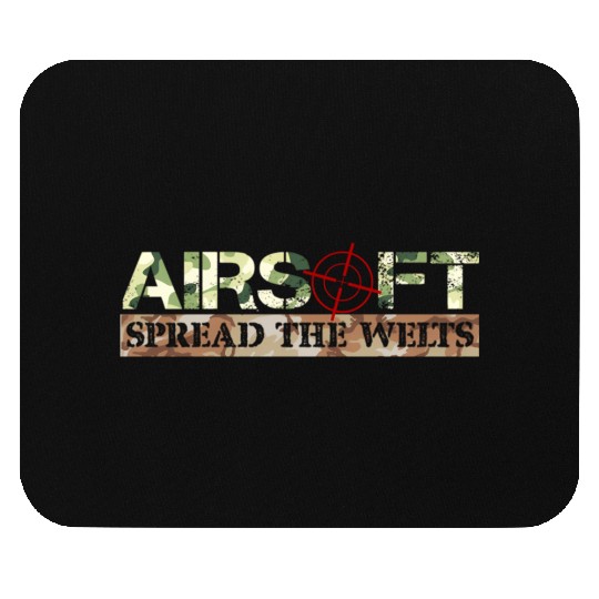 Spread The Welts Airsoft Bb Gun Rifle Mouse Pads