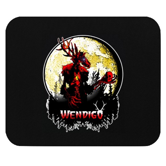 Wendigo New Monster inwalker Cryptid Evil Mouse Pads