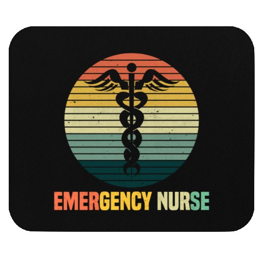 Emergency Room Nurse Er Nursing Mouse Pads