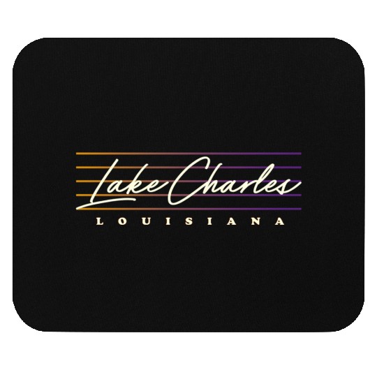 Lake Charles Louisiana Style Mouse Pads