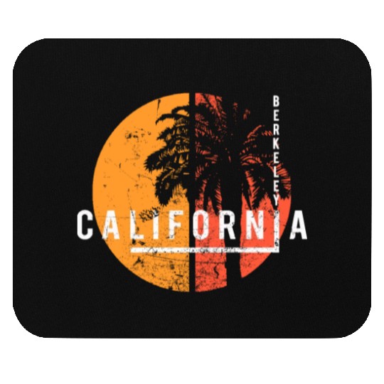 Berkeley California Cool Palm Tree Native Mouse Pads