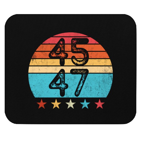 4547 American Flag 45 47 2024 Mouse Pads