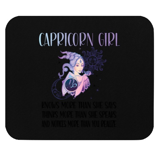 Capricorn Zodiac Sign Capricorn Horoscope Mouse Pads