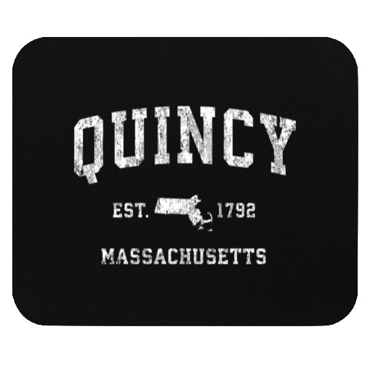 Quincy Massachusetts Ma Athletic Sports Mouse Pads