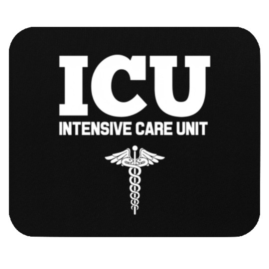 Icu Registered Nurse Intensive Care Unit Rn Staff Mouse Pads