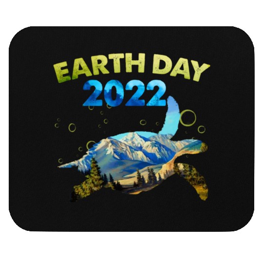 Sea Turtle Earth Day Everyday 2022 Planet World Mouse Pads