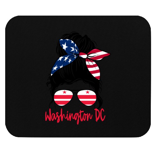 Washington Dc Washington Dc Flag Statefriend Mouse Pads
