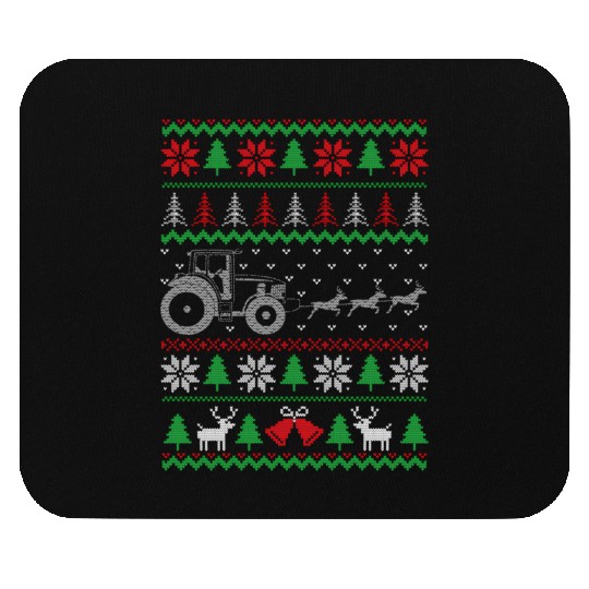 Tractor Ugly Farmer Farming Mouse Pads