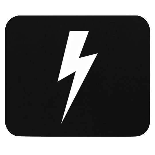 Lightning Bolt For And Mouse Pads