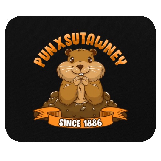 Groundhog Day Phil Ground Hog Punxsutawney Mouse Pads