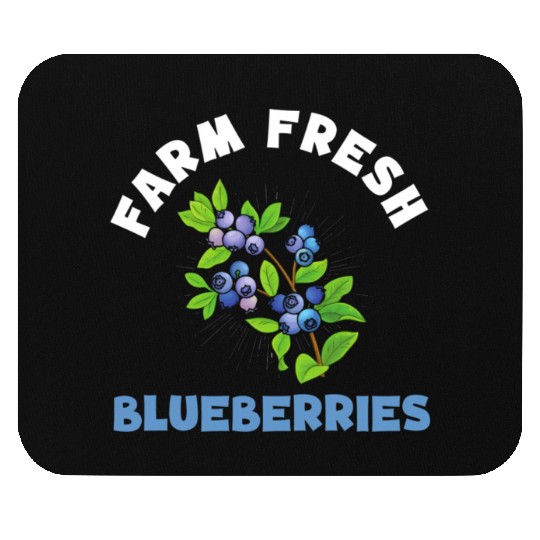 Blueberries Graphics Blueberry Farmer Blueberry Mouse Pads