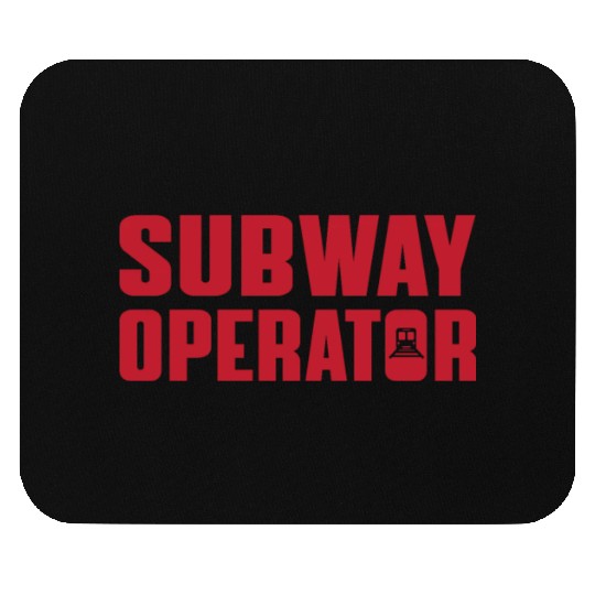 Great Subway Operator Apparel Subway Train Driver Mouse Pads