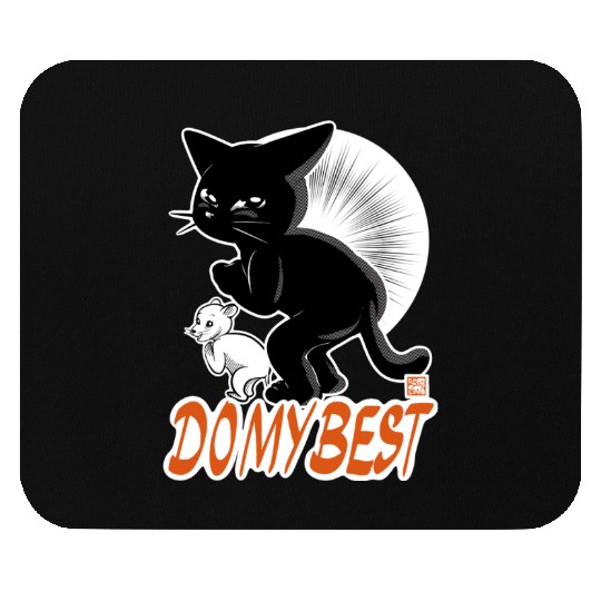 Do My Best Funny Cat Mouse Pads