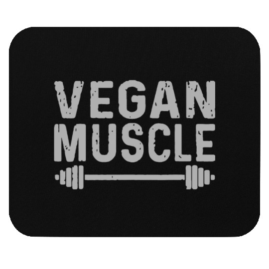 Workout Motivation Vegan Muscle Fitness Gym Veganm Mouse Pads