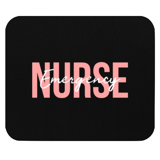 Er Nurse Emergency Room Nurse Registered Nurse Mouse Pads