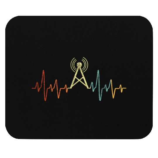 Ham Radio Operator Grandpa Dad Amateur Radio Mouse Pads