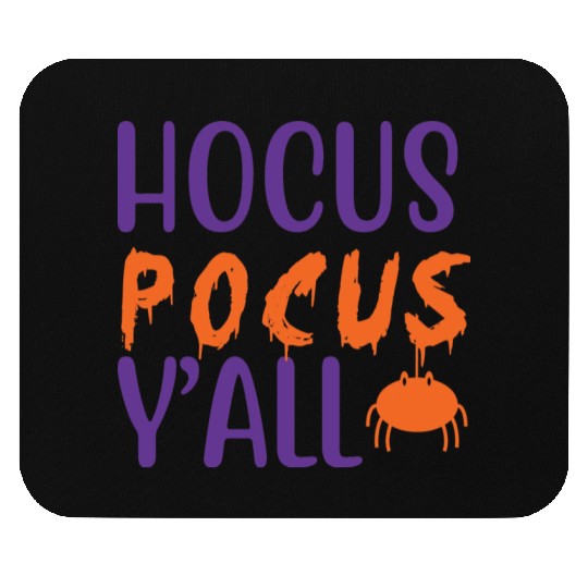 Hocus Pocus Y all Halloween Costumes For Women Mouse Pads